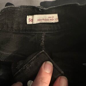 Junior size 1 boyfriend denim shorts